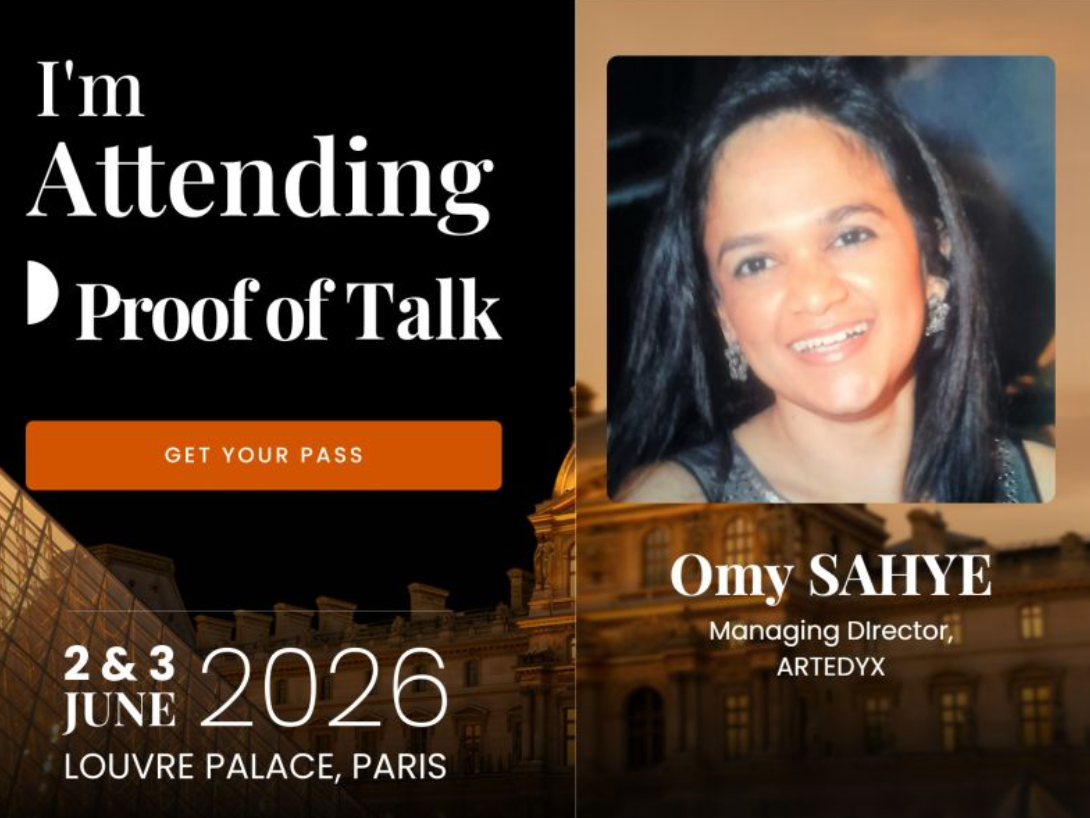 Omy SAHYE attending Proof of Talk 2026